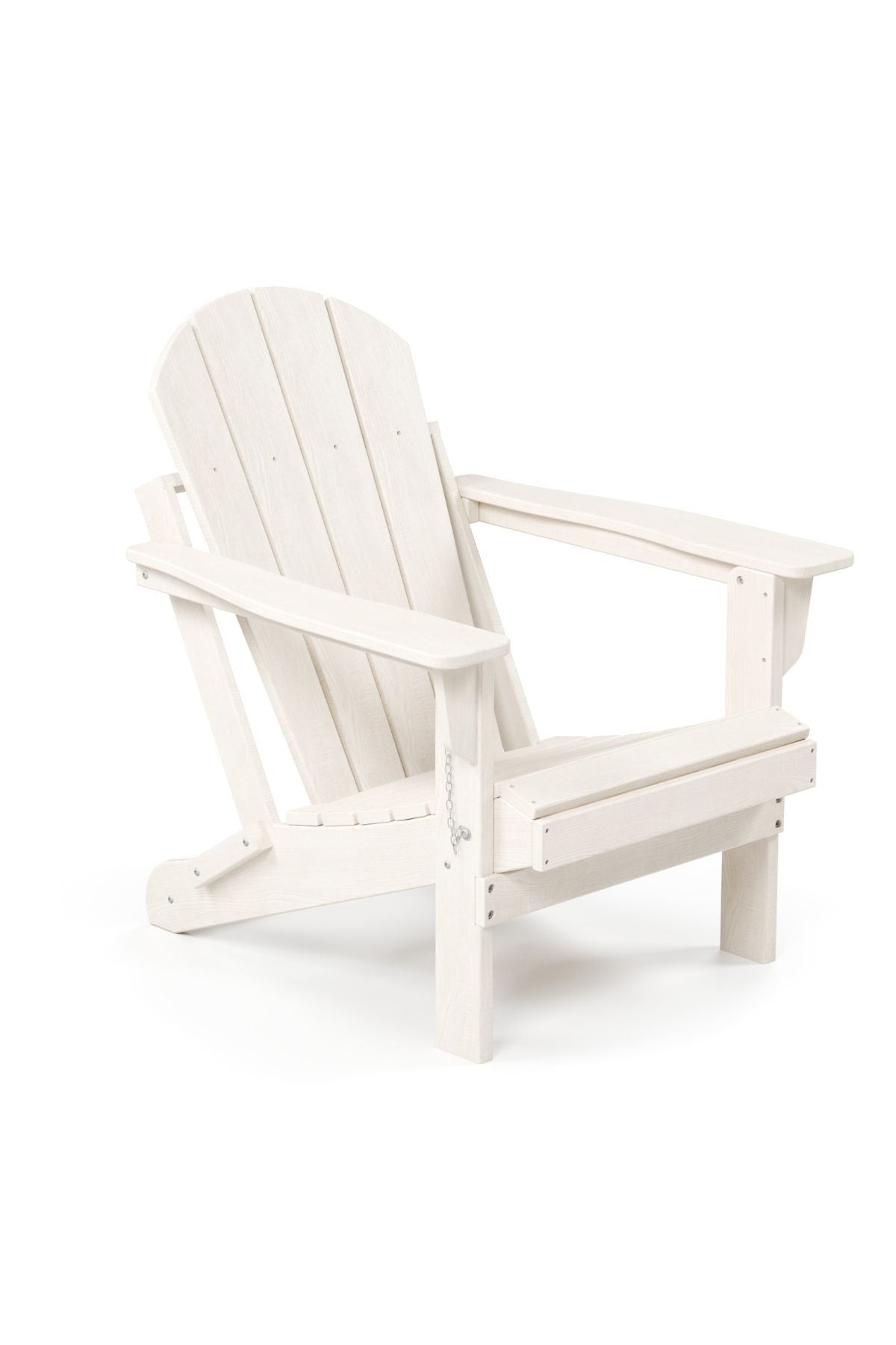 Classic Folding Adirondack Chair White Bera Design