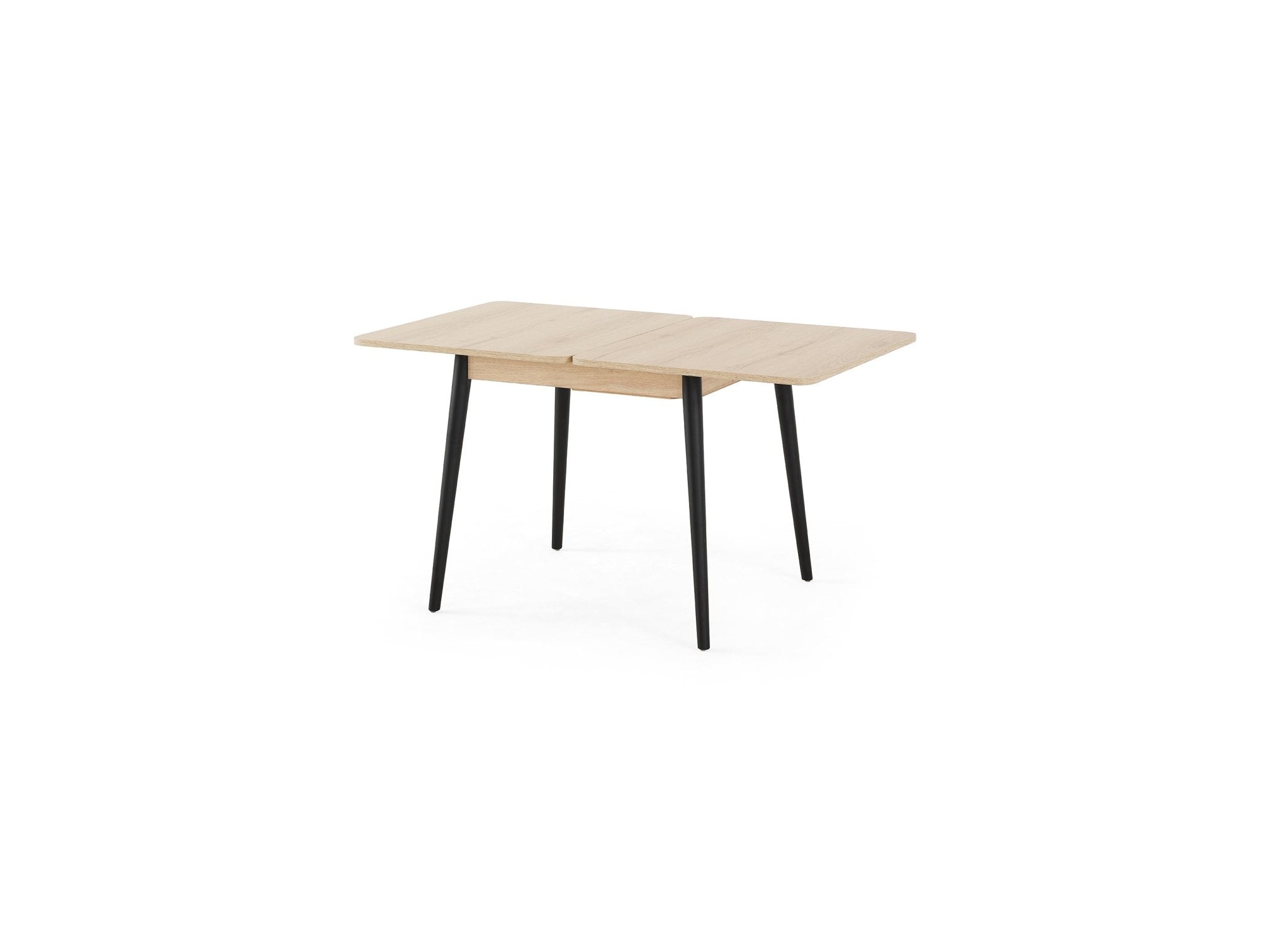 Brenda Black Legs Classic Extendable Dining Table Set