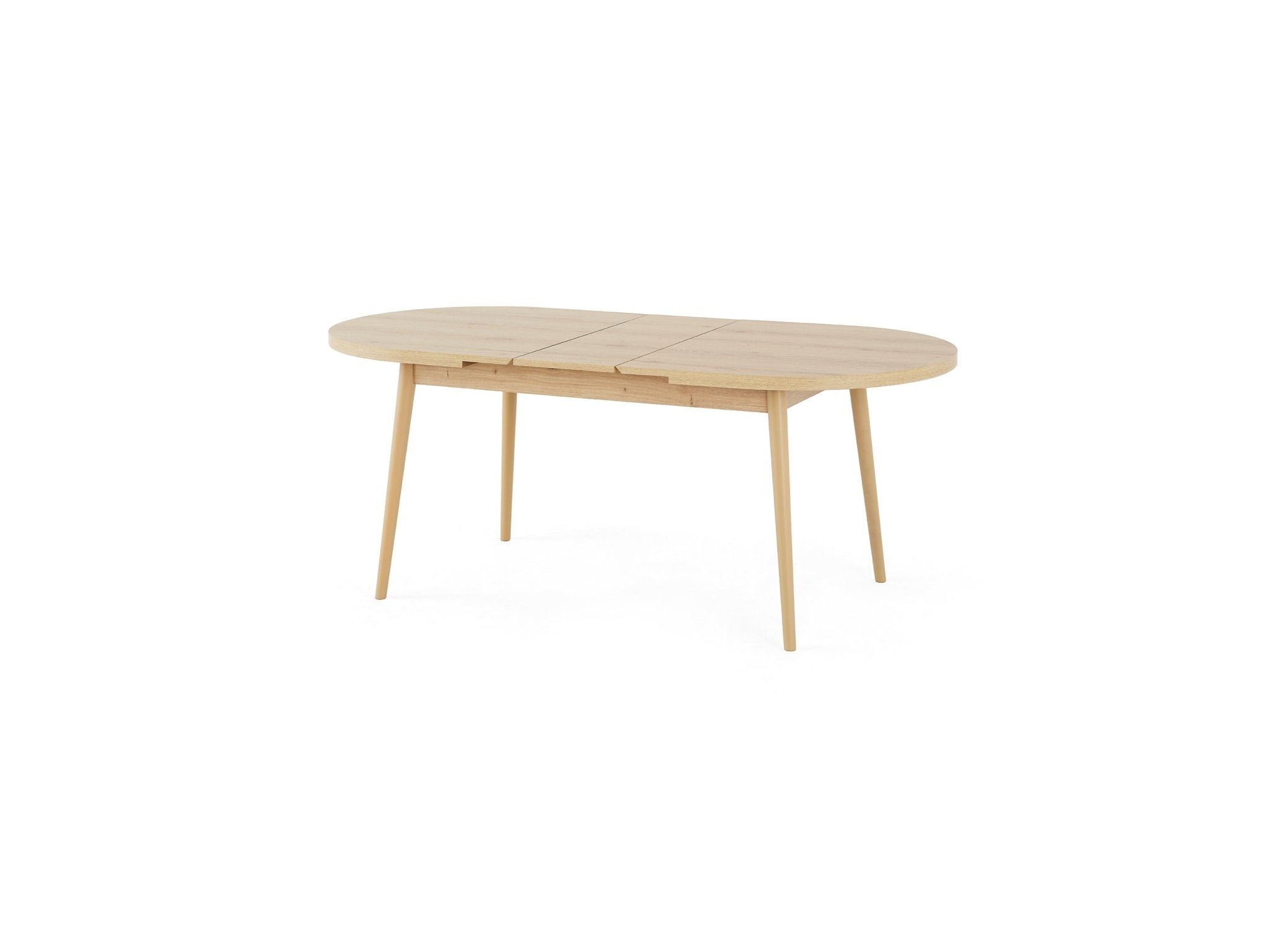 Butterfly Oak Extendable Dining Table Up To 8 Seater with Storage