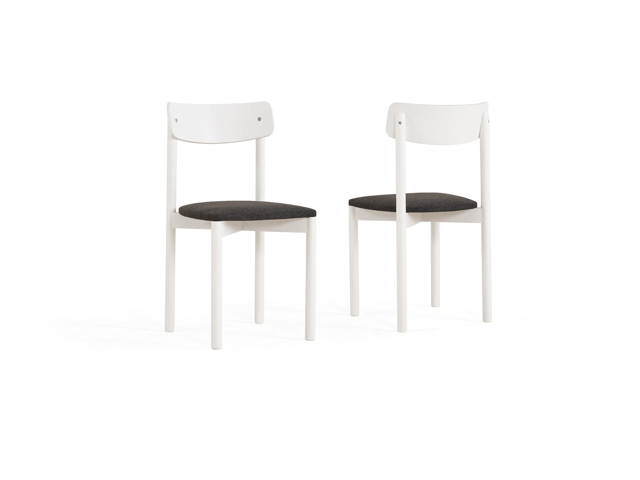 Tulip White Classic Extendable Dining Table Set