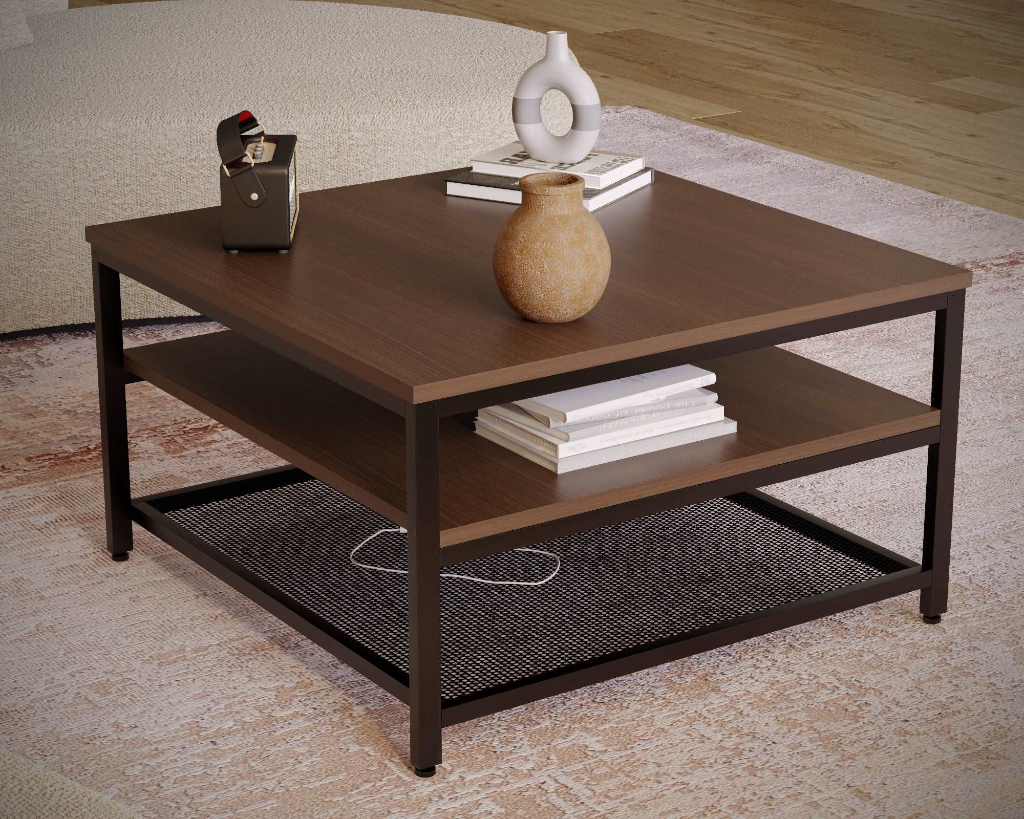 Zenith Industrial Design Coffee Table for Living Room