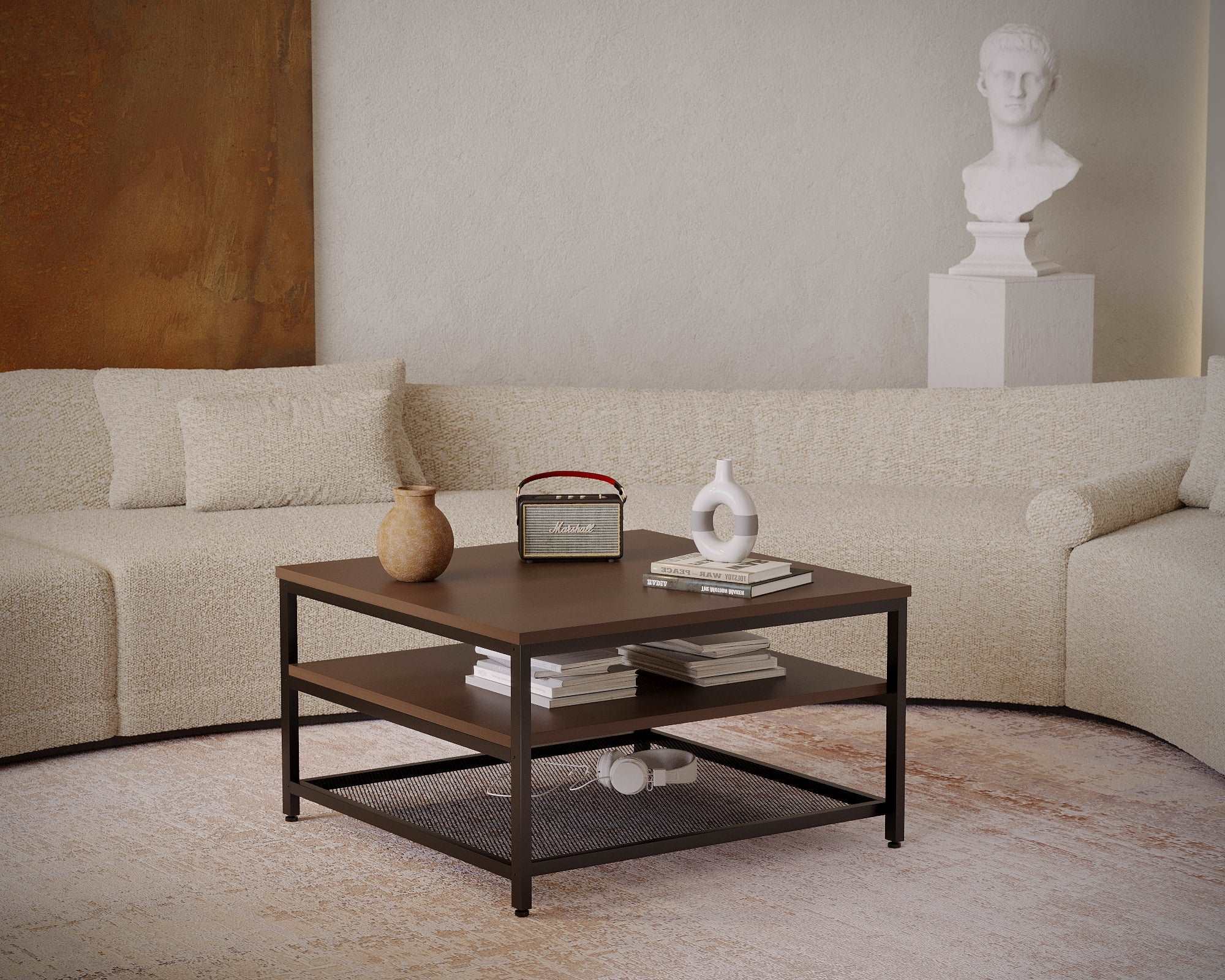 Zenith Industrial Design Coffee Table for Living Room