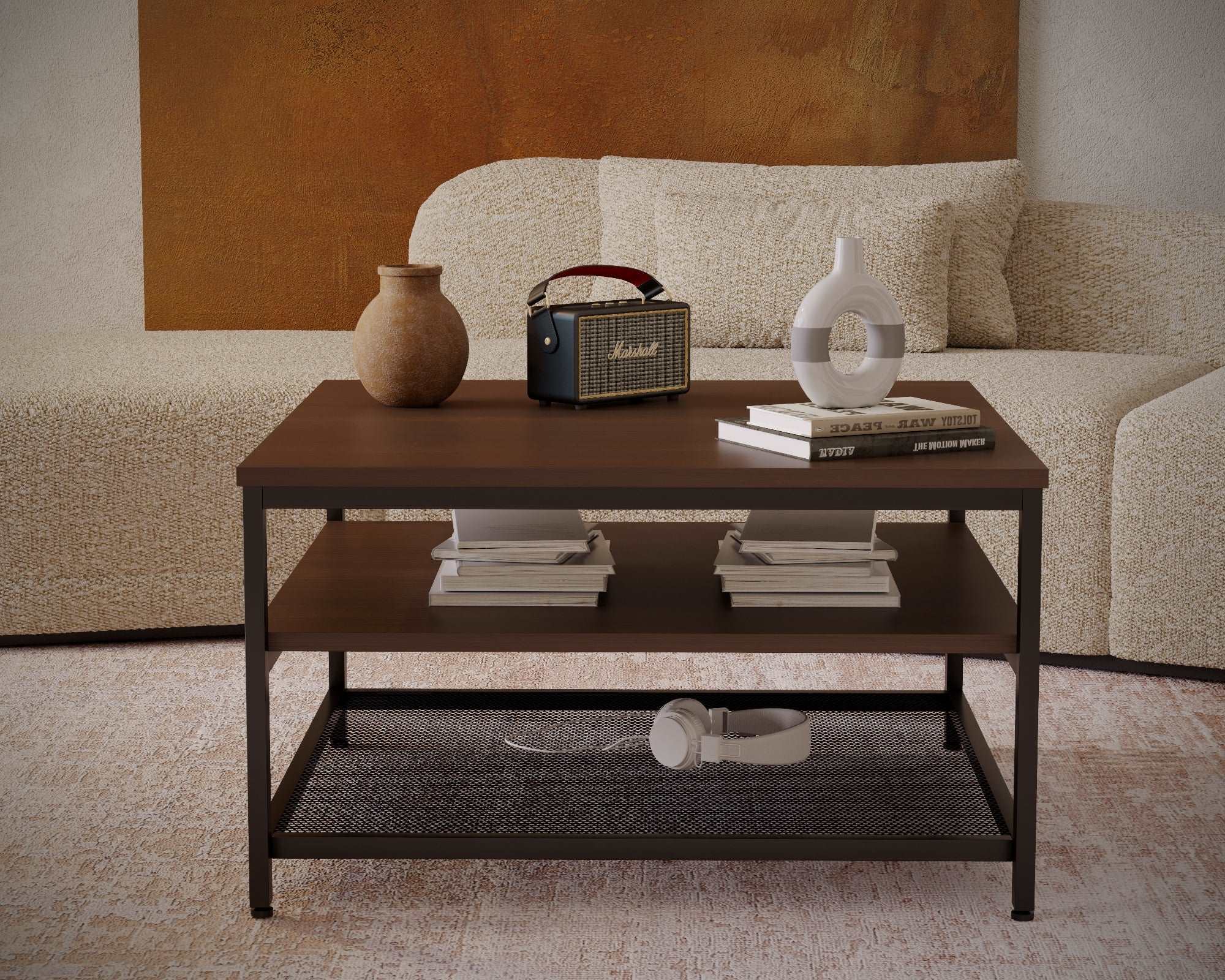 Zenith Industrial Design Coffee Table for Living Room