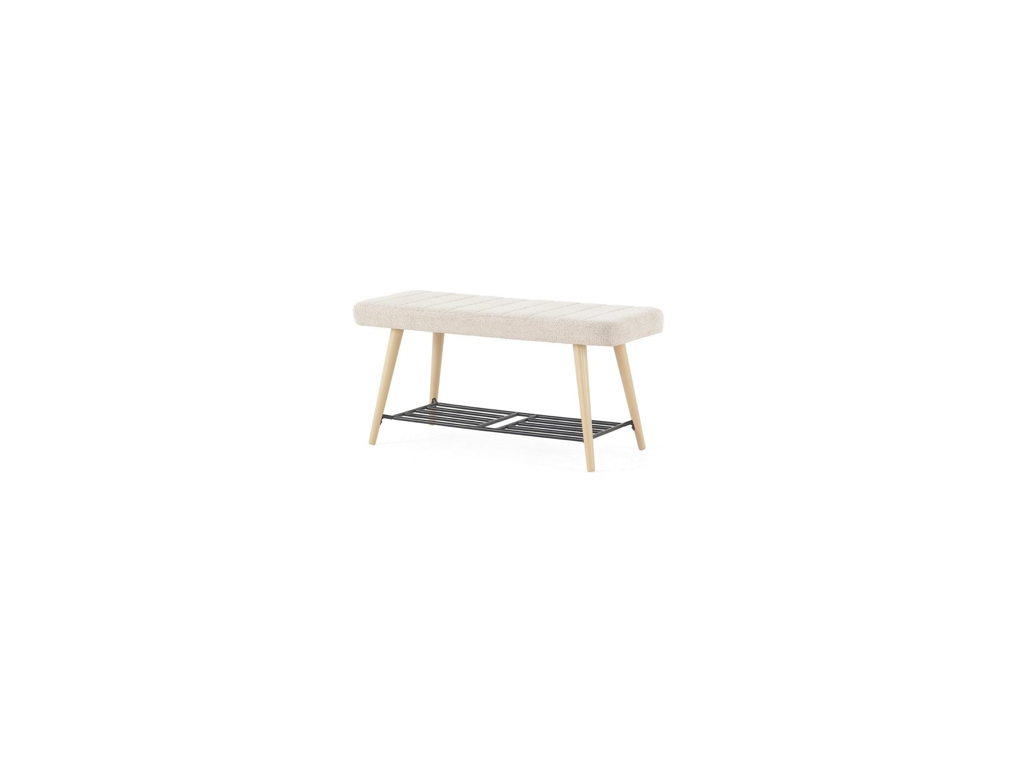 Beige Butterfly Extendable Dining Table