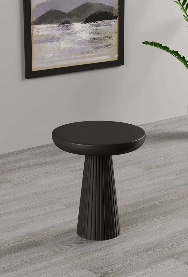 Ottawa Black Mushroom Round Nested & Side Table  Small  