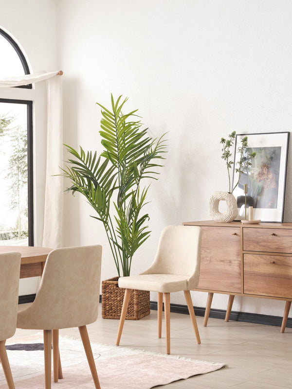 Wood Butterfly Extendable Dining Table